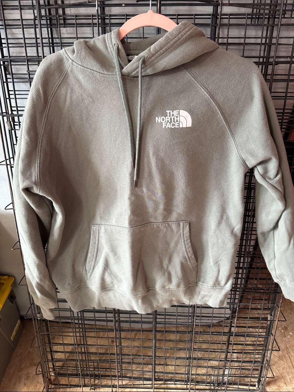 The North Face Women”s Olive Green Crewneck Hoodie